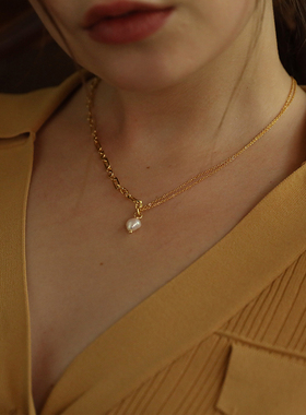 项链小众复古Ins风拼接时尚高级