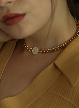 天然巴洛克珍珠小花粗ins高级