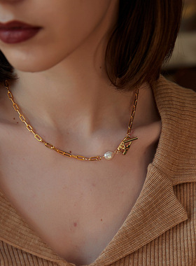 littlejoys巴洛克珍珠项链