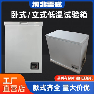开窗开孔实验室低温箱-25度至-80度小型低温试验箱低温速冻冰柜