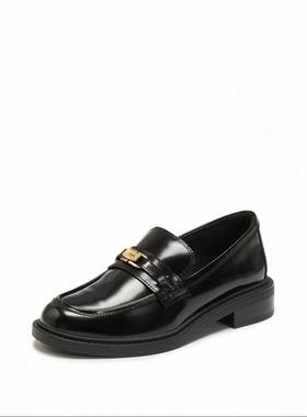 43号春季新款小金砖爵士英伦风百搭乐福鞋9UL21