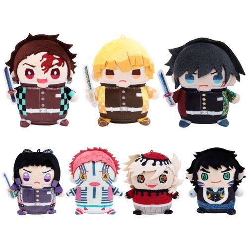 【全款预售】 MOVIC 鬼灭之刃无限城 Q版豆豆眼掌心毛绒需补邮费