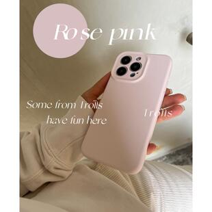 Trolls|独特的粉白色 强力磁吸高质量全包镜头真液态硅胶手机壳软糯防摔适用苹果16/findx8华为mate70/pura80