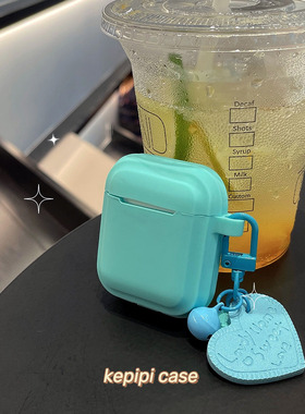 Trolls|蒂芙尼蓝色airpods3代pro苹果蓝牙耳机保护套爱心挂件适用2代/3代防摔ins全包防摔3pro无线蓝牙耳机套