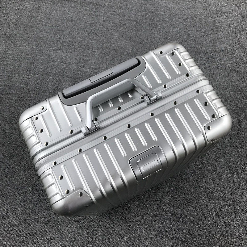 全铝镁铝合金拉杆箱全金属旅行箱男女万向轮行李箱商务登机箱子包