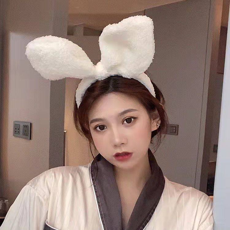 2025毛绒超大兔耳朵发箍蝴蝶结宽边洗脸发卡卖萌拍照头饰品潮,饰品/流行首饰/时尚饰品新,发饰,淘宝优惠券,粉丝福利购,淘宝优惠卷