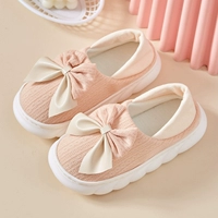 С бантиком, оранжевый, дышащий, мягкая подошва