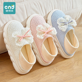 女春夏季 薄款 孕妇包跟软底4月份3产后产妇厚底拖鞋 月子鞋 2026新款