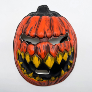 万圣节南瓜头面具恐怖鬼脸化妆舞会派对节日装 扮道具cosplay
