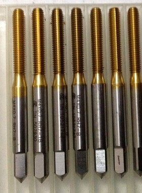 TOSG公制M4*0.7TIN-EXL-NRT-RH6P长牙镀钛挤压丝攻-镀TiN无屑丝锥