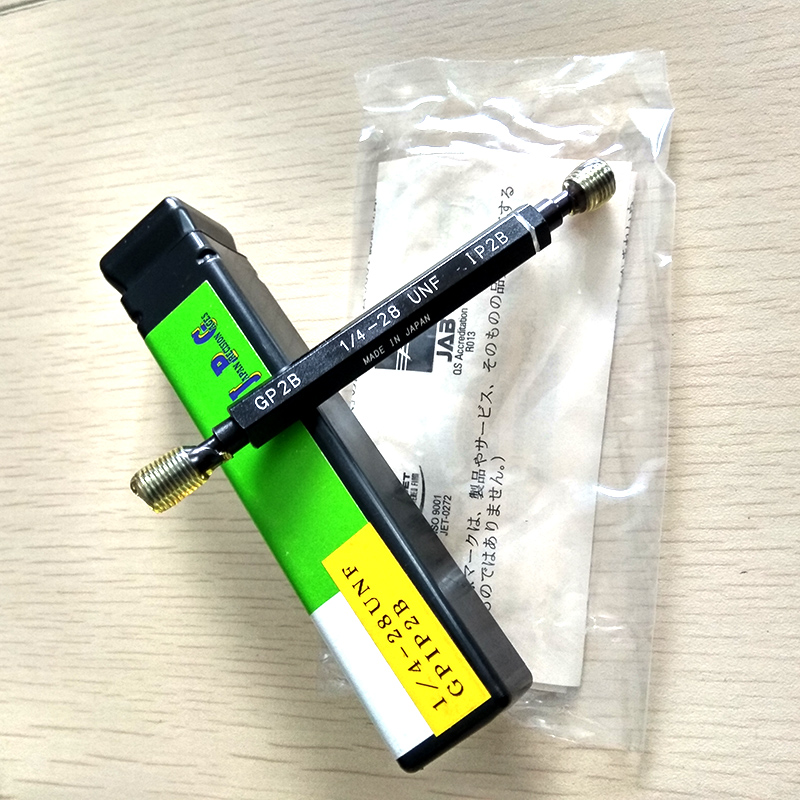 日本JPG螺纹塞规1/4-28UNF  GPIP2B通止规美制牙规M2P0.4 GPIP Ⅱ