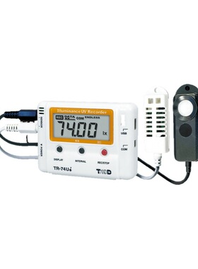 日本TANDD温湿度记录仪TR-74Ui TR-74Ui-H紫外线数据记录仪