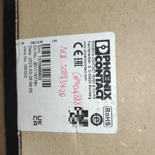 PHOENIX模块型号：IBS IL 24 BK-LK-PAC 订货号：2861218