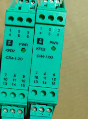 倍加福KFD2-CR4-1.2O安全栅，，实物拍摄