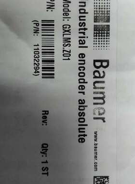 德国Baumer堡盟工业编码器 GXLMS.Z01