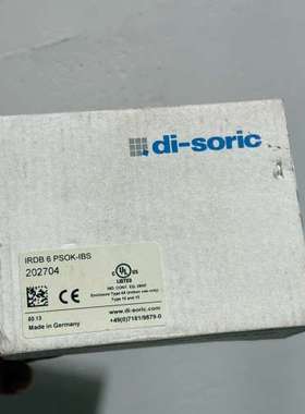 德国di-soric IRDB 6 PSOK-IBS线缆断裂