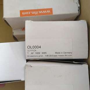 德国IFM易福门IFM传感器 0L0004 OL0004