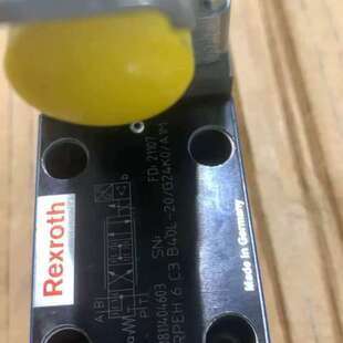 力士乐Rexroth比例伺服阀 4WRPEH6 C3 B