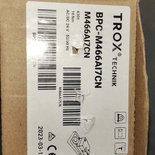 TROX风阀执行器，型号BPC-M466A17CN  供电，