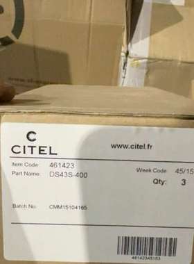 CITEL西岱尔DS43S-400防雷器，型号46142