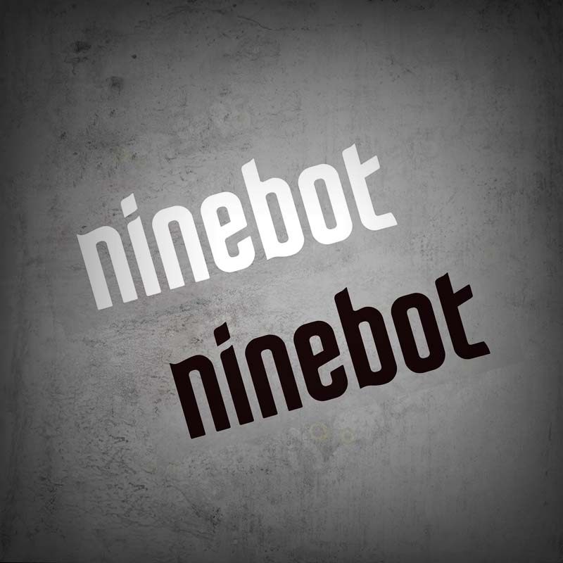 九号电动车ninebot字母贴