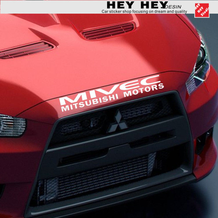 三菱改装车贴EVO创意机器