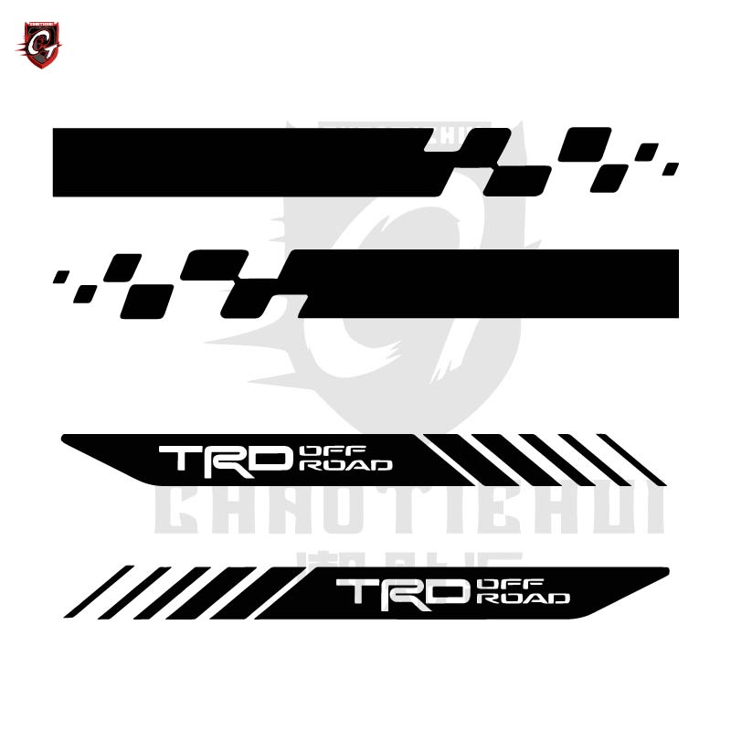 个性拉花装饰条反光汽车