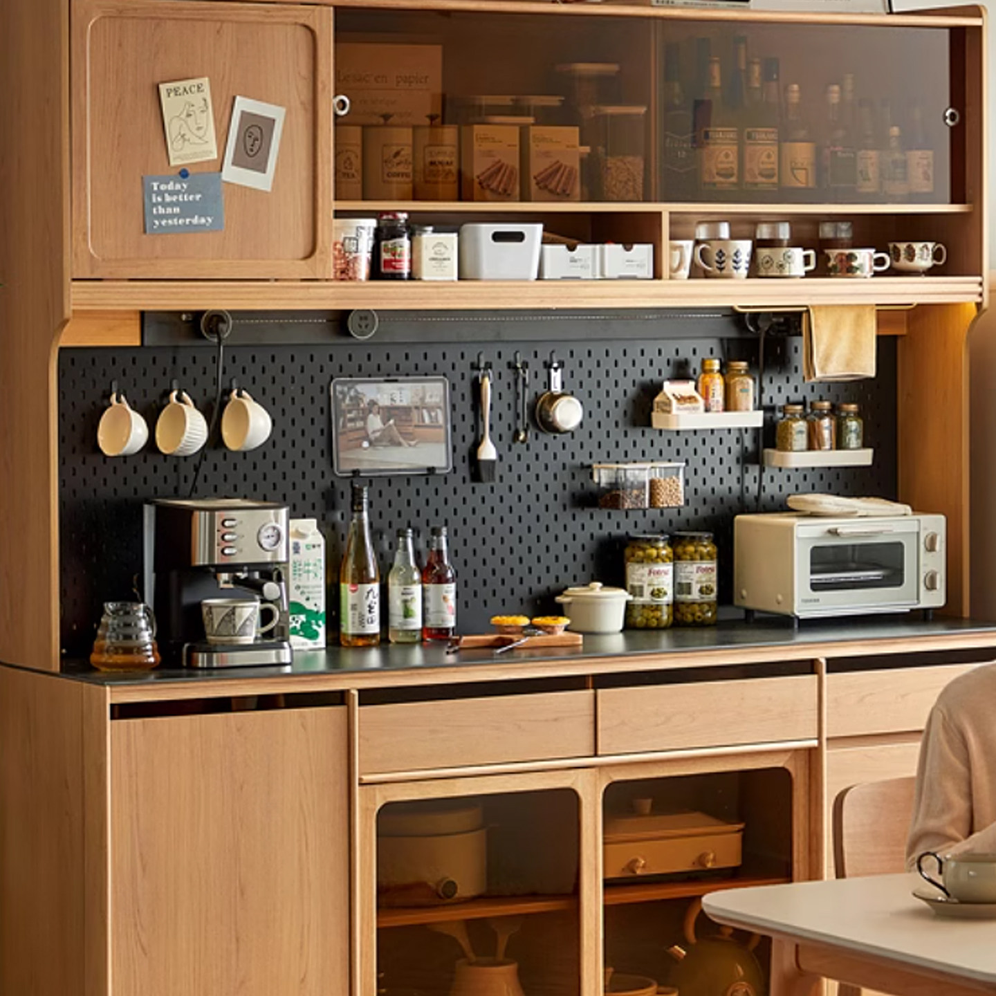 桌面洞洞板挂钩配件书桌餐边柜咖啡角收纳隔板装饰篮照片夹子,住宅家具,搁板/置物架/家用陈列架,淘宝优惠券,粉丝福利购,淘宝优惠卷