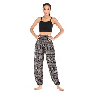 Thai elephant yoga pants harem pants yoga wear sponge