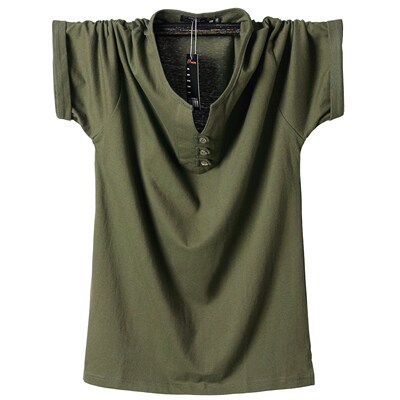 Fattening oversized short-sleeved T-shirt for men fat man