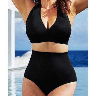 Big Size swimwear women swimsuit sexy bikini jumpsuit泳衣女