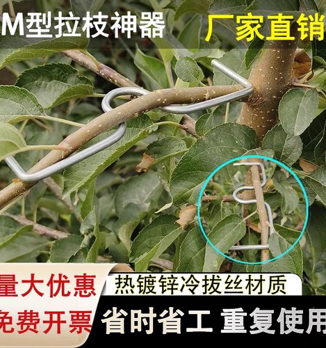 果树拉枝器定型器拿弯器梨树树枝拉直压弯开角别枝神器苹果樱桃树