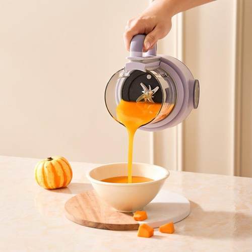 新款直销新款隔音罩豆浆机家用全自动多功能辅食料理机大容量免过