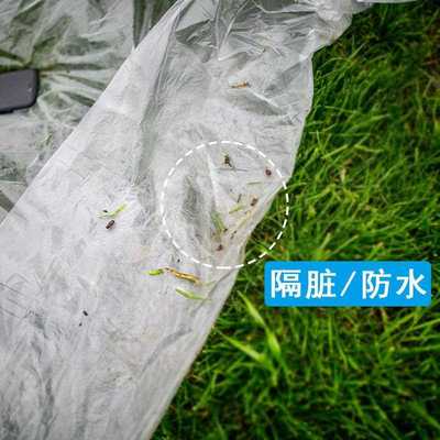 新款直销一次性桌布圆桌塑料长方形薄膜加厚圆形家用结婚透明野餐