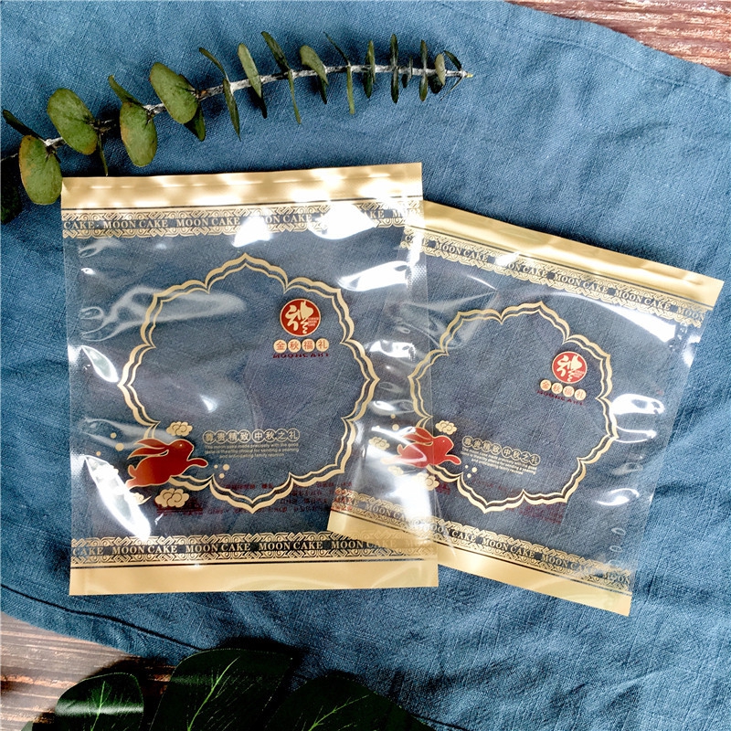 新款直销新款 金秋福礼150克100克中秋月饼包装袋75克80克烘焙金