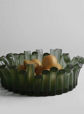 新款直销简约现代创意透明果盘家居酒店样板间客厅茶几餐厅桌面收