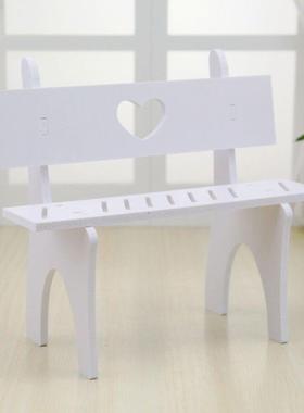 新款直销大号家居装饰吊脚娃娃装饰小椅子小凳子 塑料工艺品摆件