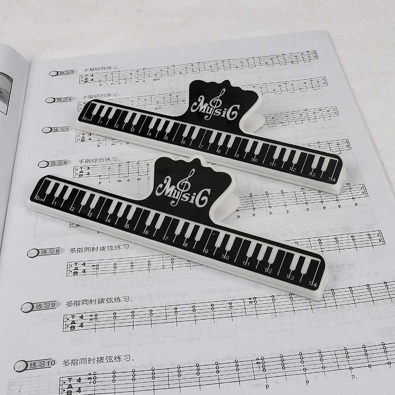 新款直销乐谱夹 大谱夹钢琴谱夹乐曲谱夹子谱架夹黑色谱夹通用乐