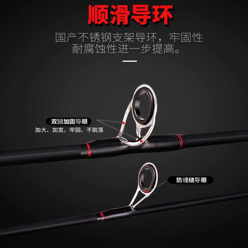 新款直销路亚竿套装ML M调泛用竿全套路亚杆单杆竿远投全水域通用