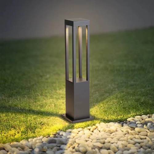 新款直销户外草坪灯防水led方形庭院花园景观别墅公园地插园林广