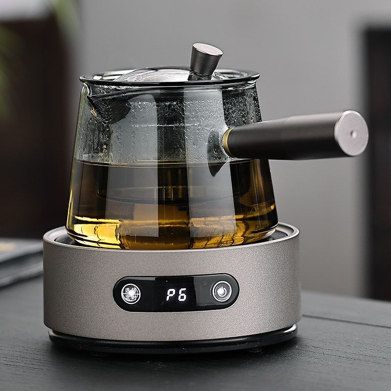 耐高温玻璃侧把壶加厚新款小型铝合金电陶炉家用办公室煮茶壶花茶,餐饮具,煮茶炉,淘宝优惠券,粉丝福利购,淘宝优惠卷