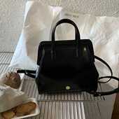 24年韩国小众新lememe双肩包复古油蜡牛皮手提包大容量通勤手提包