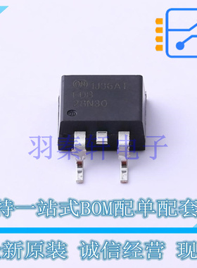 场效应管(MOSFET) FDB28N30TM TO-263-3 ON 全新原装进口
