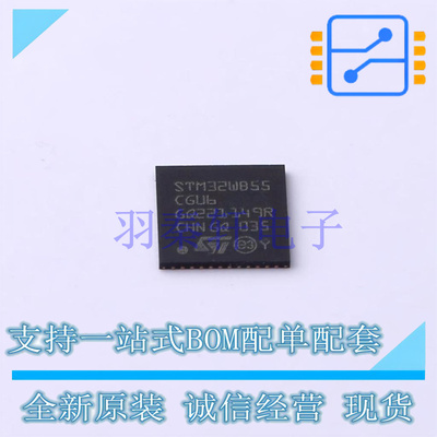 单片机(MCU/MPU/SOC) STM32WB55CGU6 UFQFPN-48 ST 全新原装进口