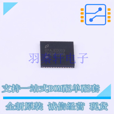 以太网芯片 DP83620SQX/NOPB QFN-48-EP(7x7) TI 全新原装进口