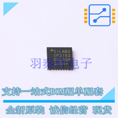 USB芯片 CP2102-GM QFN-28-EP(5x5) 全新原装正品