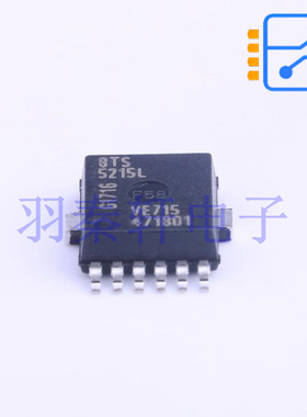 BTS5215LAUMA1 PG-DSO-12-9 电源负载开关 高压侧 2路输出 16V