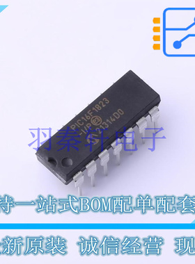 单片机(MCU/MPU/SOC) PIC16F1823-I/P PDIP-14 MIC 全新原装进口