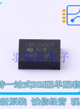 DC-DC电源芯片 LMZ35003RKGR QFN-41(9x11) TI 全新原装进口