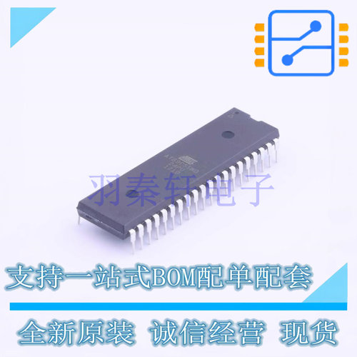 单片机(MCU/MPU/SOC) AT89C55WD-24PU DIP-40 MIC 全新原装进口